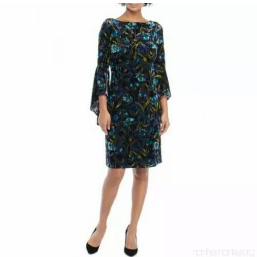 The Limited NWT suede like floral dress size small